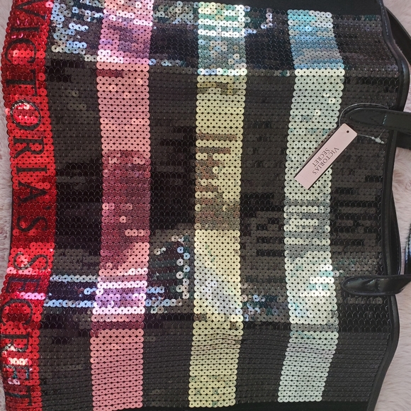 VICTORIA SECRET SEQUIN TOTE - Picture 8 of 8